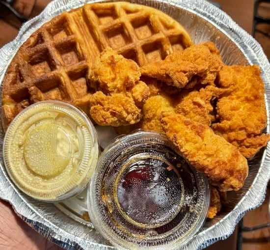 Chicken & Waffles.