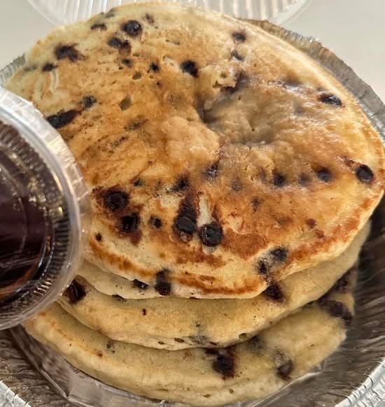 Chocolate Chip Pancakes.