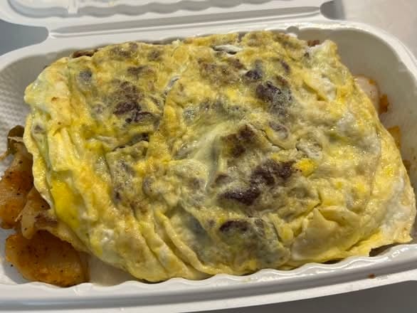 Bacon Omelette.